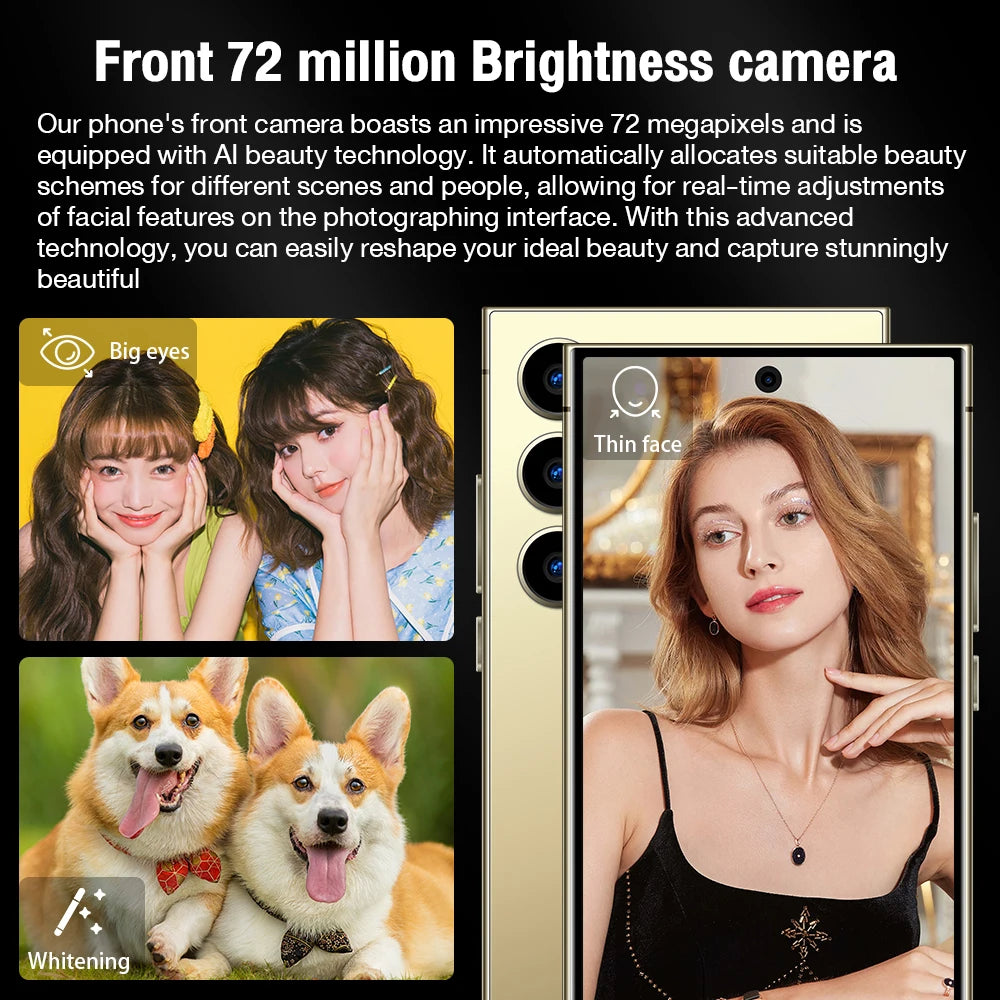Galaxies S25ultra Original Phones S25 ultra Smartphones 256GB 4G Dual SIM Cellphone Mobile Phone S25 ultra Android 14 3g4g5g