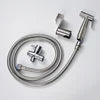 304 Stainless Steel Handheld Sprayer Bathroom Shattaf Portable Toilet Bidet Easy Cleaning Bidet Hose Seat for Toilet