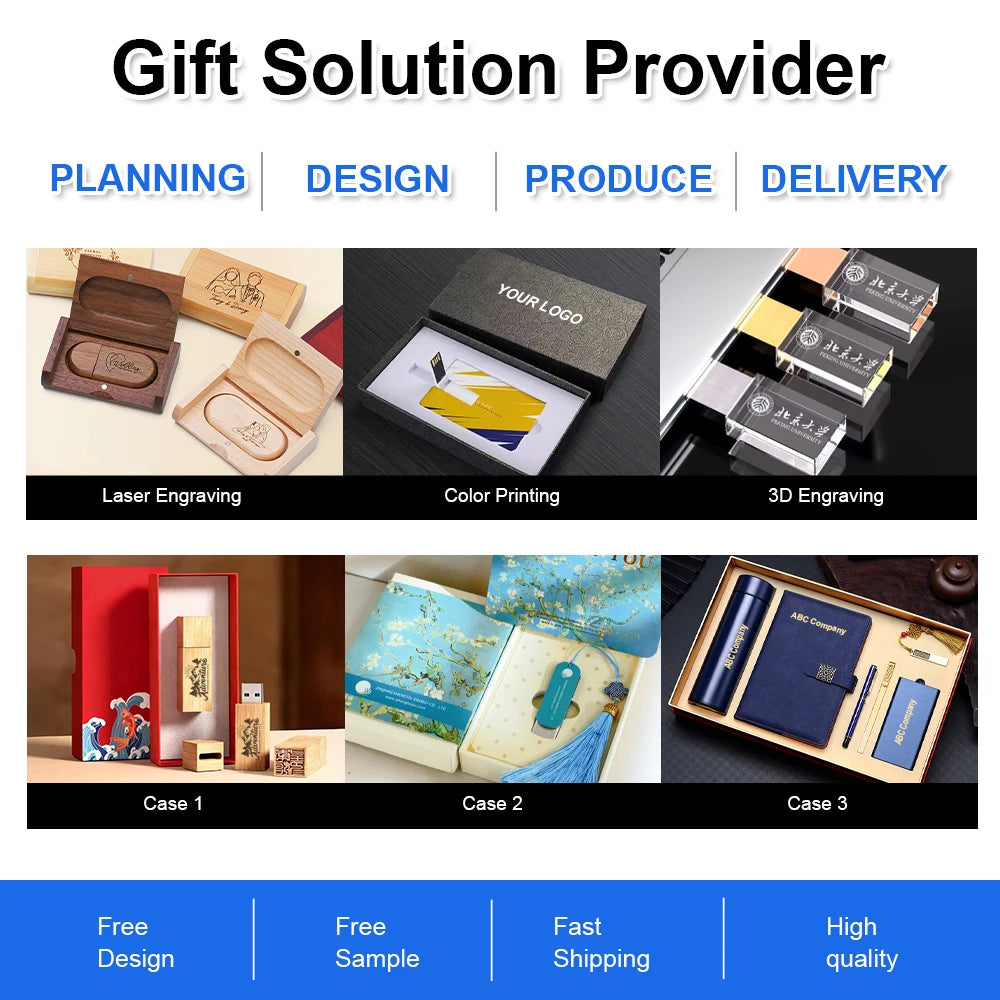 JASTER  Plastic USB 2.0 Memory Stick Thumb Jump Drives 16GB Pendrive U Disk 64gb Usb Key Flash Drive