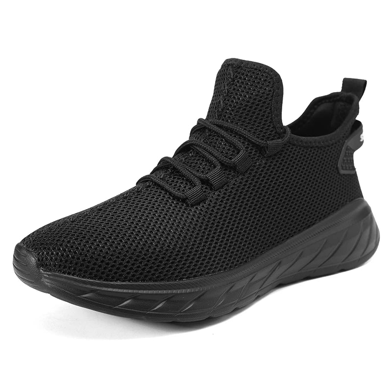 Men's Road Running Shoes Sneakers Track Trail-running Shoes Running Minimal Jogger Fabric Air Mesh Athletic Low-top Lace up