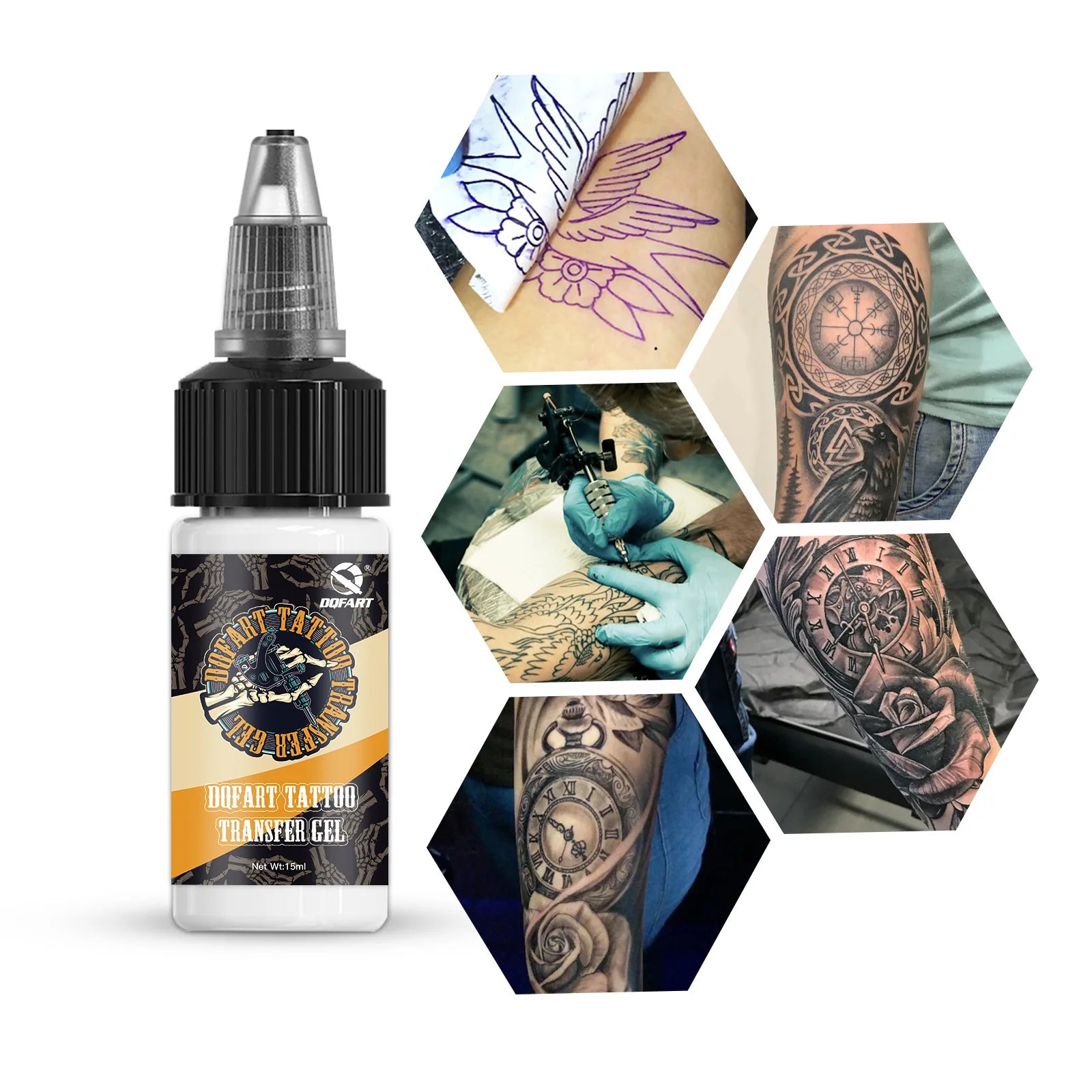 Cross-Border Hot-Selling Wireless Rocket Tattoo Pen Set LED Screen Display Rechargeable Battery 0.1V Adjustable Aluminum WTK-106