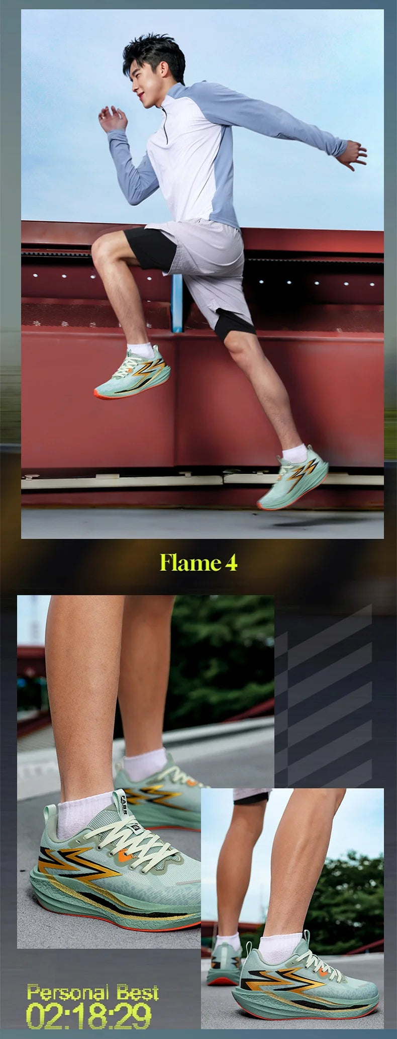 New Pointed Running Shoes Marathon Casual Sports Breathable Mesh Lightweight Lace-Up Closure Unisex Summer Cushioning TPR