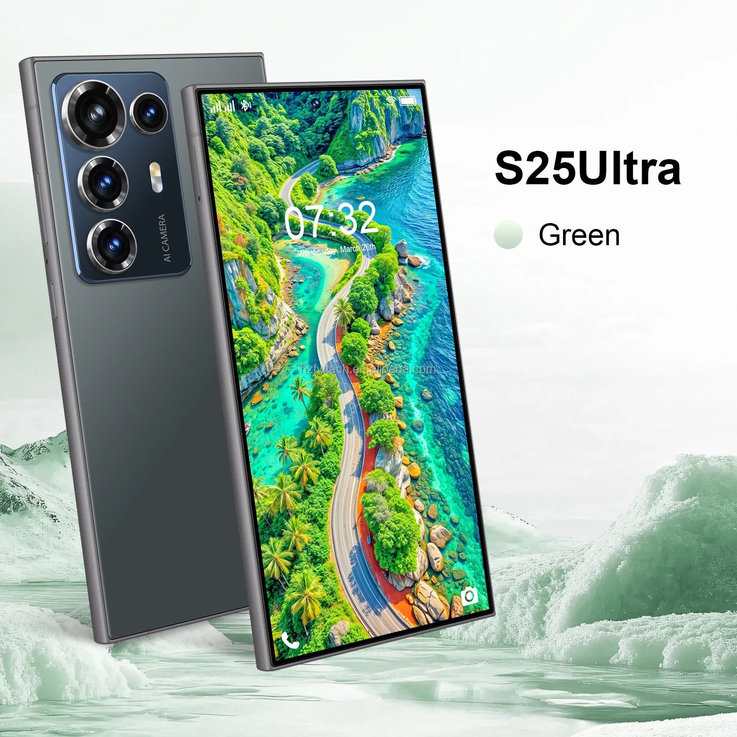 S25 ULTRA 5G Smartphone 7.3 Inch HD Screen 8800mAh Battery 108MP Camera DecaCore Phone CPU MTK Processor LTE CDMA Mobile Phones
