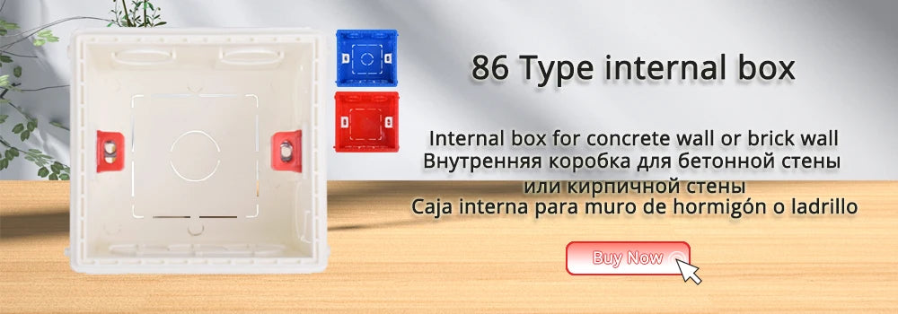 Coswall Luxury Crystal Tempered Glass Panel 1 Gang 1 Way Light Switch On / Off Wall Switch With LED Indicator 16A AC 250V