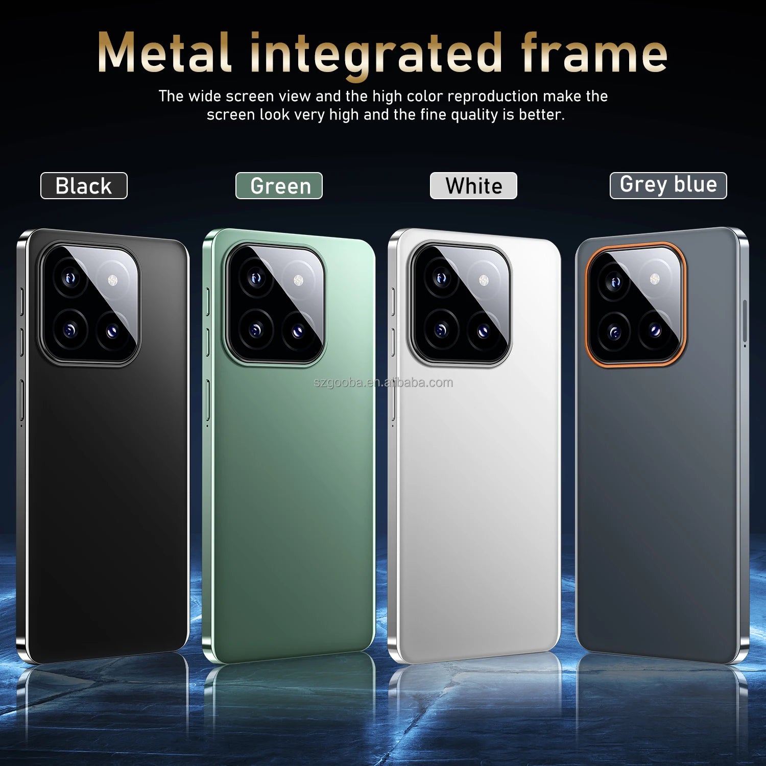Newest Design M14 Pro Cheap Cell Phones 7.3inch 16GB+1TB 8000mAh 72+108MP WCDMA LTE 5g Smartphone Support Multi Language