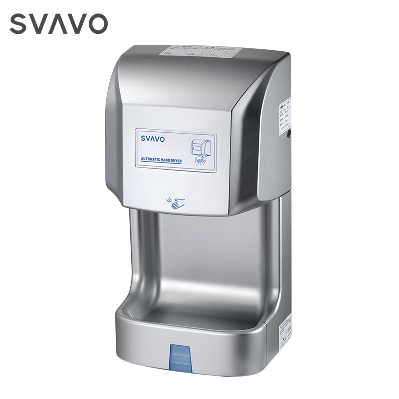 Commercial Wall Mounted Automatic Hand Dryer with Drip Tray