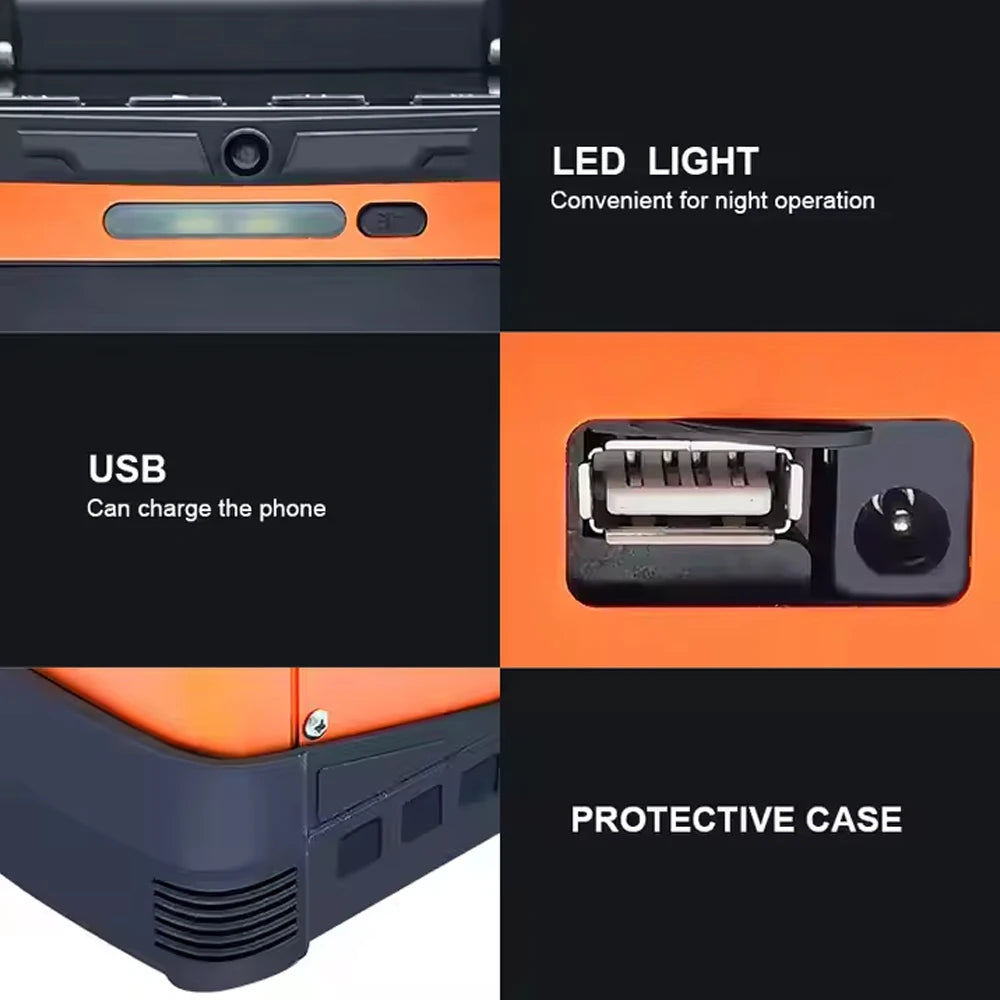 High Quality AI-6A Fire Signal Fiber Optic Fusion Splicer Fusion Splicer Machine for FTTH Drop Cable Installation AI6A