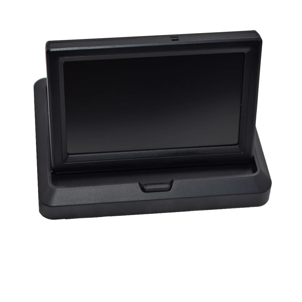 Car Rear View Camera or with Monitor 5 Inch 800*480 TFT LCD Foldable Reverse Parking And 12 LED Night Vision