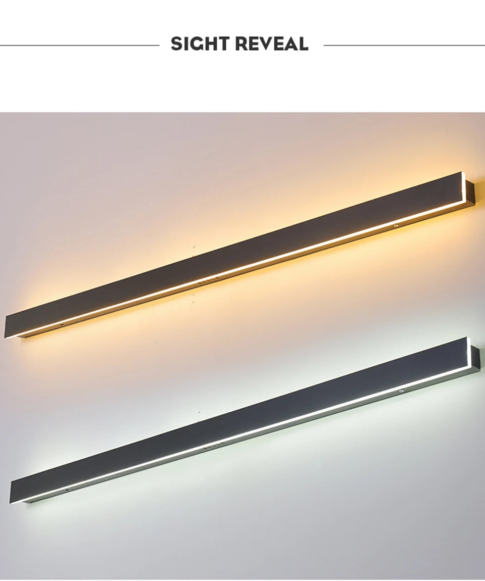 LED Outdoor Wall Light Modern Waterproof IP65 Villa Porch Garden Patio Exterio Wall Lamp Rainproof In Front of Garage Door Lamp