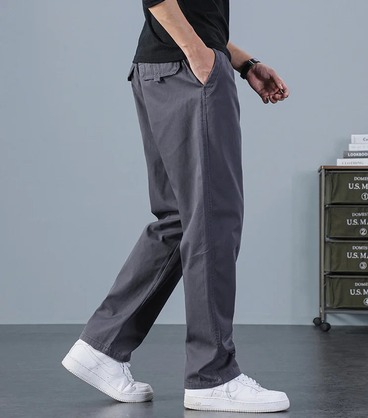Summer High Quality Casual Thin Slim Chino Pants Mens Wholesale Men Business Trousers