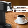 Electric Keurig K-Supreme Single Serve K-Cup Coffee Maker for Household Hotel & Outdoor Use