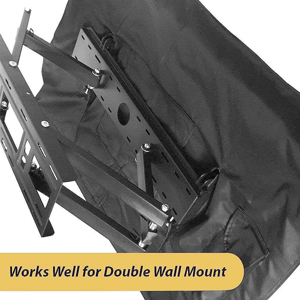 Outdoor TV Cover 22'' To 70'' Inch Weatherproof and Waterproof  TV Screen for Outside TV Enclosure Moving TV Display Protectors