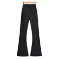 Women V Cut Stretchy Thick Comfortable Soft Quick Dry Fleece Yoga Pants