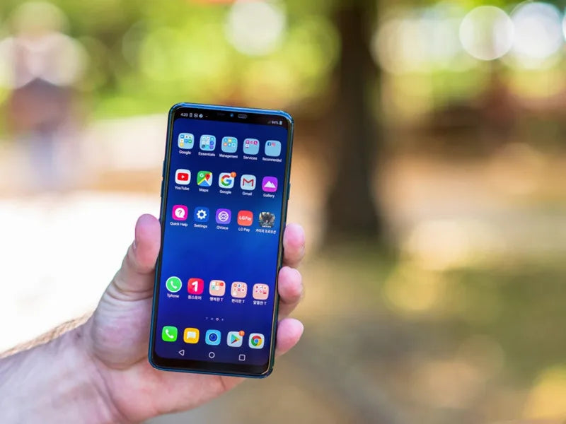 Unlocked LG G7 ThinQ G710N /G710VM 4GB+64GB Snapdragon 845 4G LTE Android Octa Core Rear Camera Dual 16MP 6.1" Mobile Phone