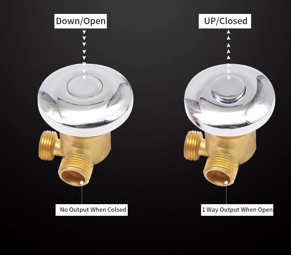 1 Way Output Thermostatic Brass Shower Faucets Wall Mounted Cold&Hot Water Mixing Valve Mixer Tap Thermostatic Shower Valve