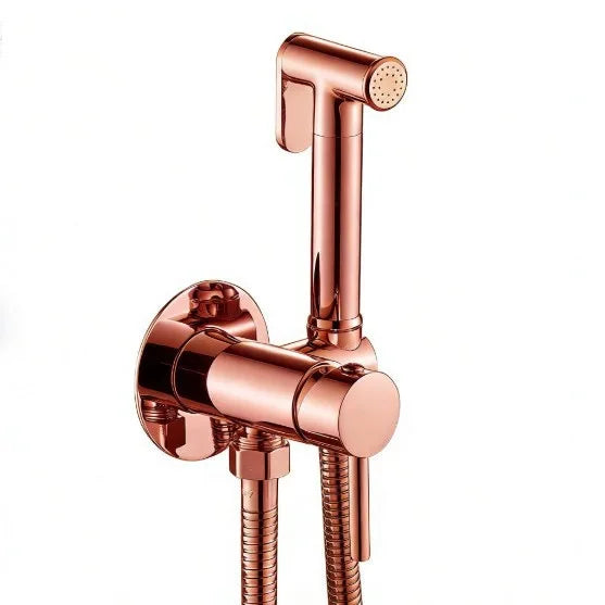 WEIHAO Wholesale Wall-mounted Brass Shattaf Toilet Handheld Bidet Adjustable for Hot and Cold Water for Cleaning Body