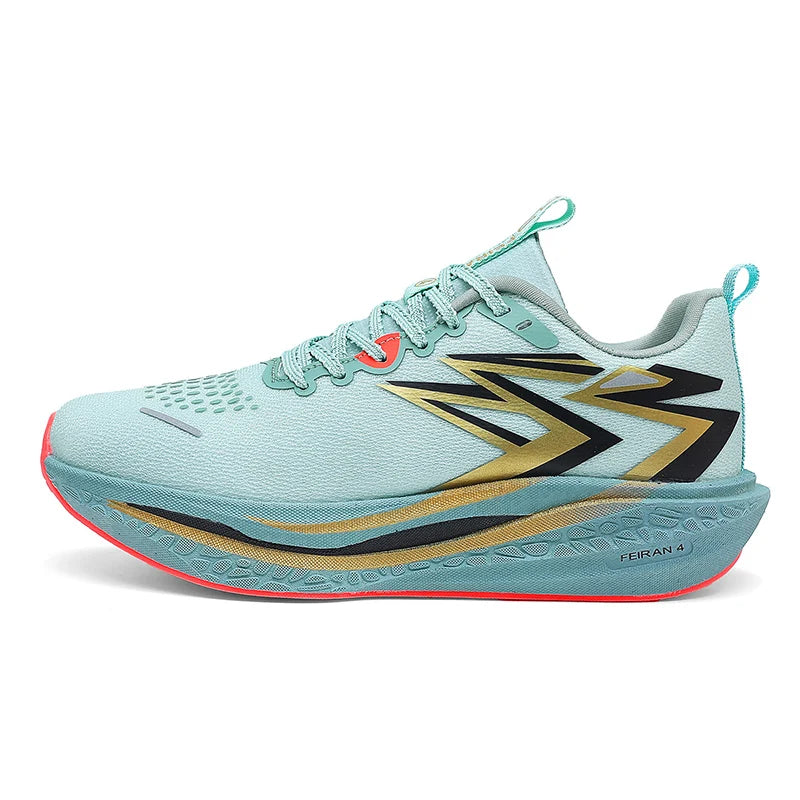 Greatshoes Running Shoes Men Custom, Gold Green Sneakers for Men Running Shoe, Light Weight Sports Running Shoes