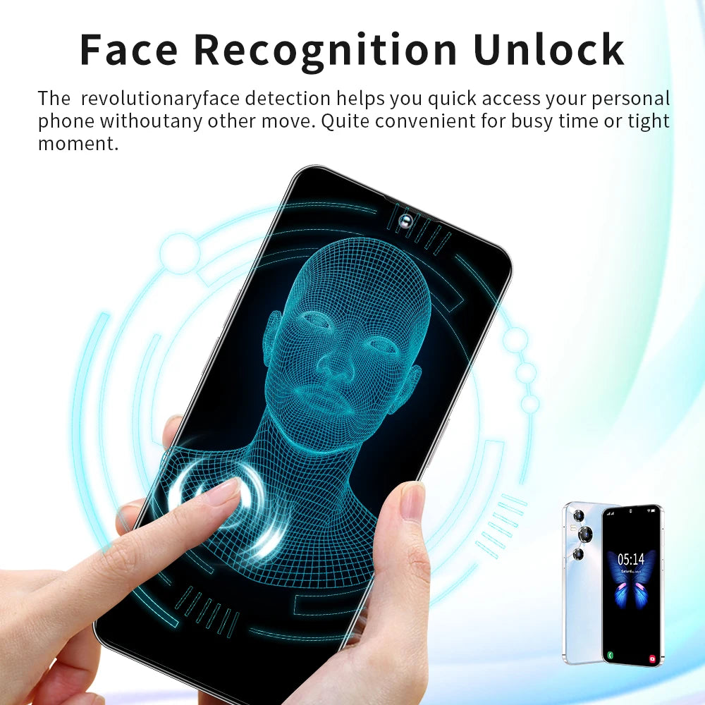 New Arrival S30ultra 5g Phone 7.3 Inch 16gb + 1tb Android Smartphone Android 13 Mobile Phones Wholesale