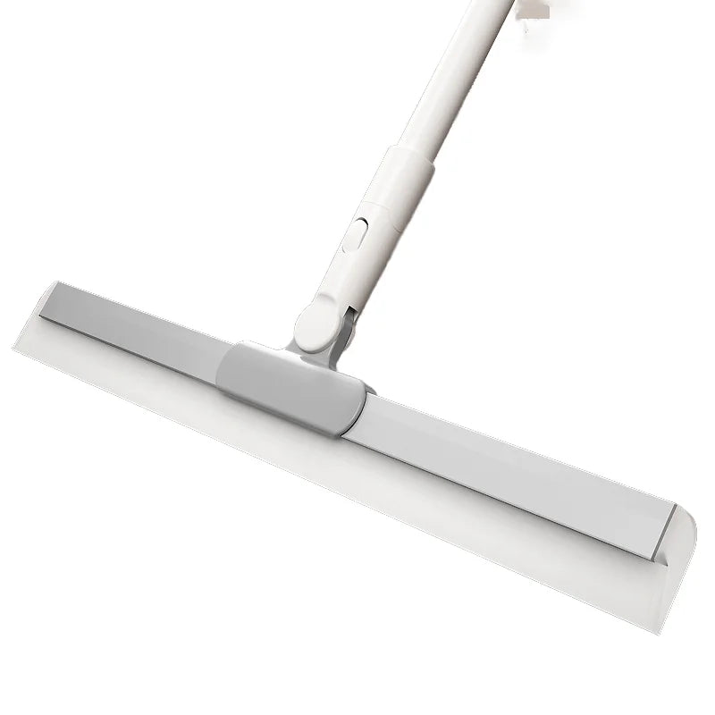 Multifunction Magic Cleaning Broom Silicone Floor Squeegee Long Handle Rubber Sweeper Air Broom for Window Glass Shower Pet Hair