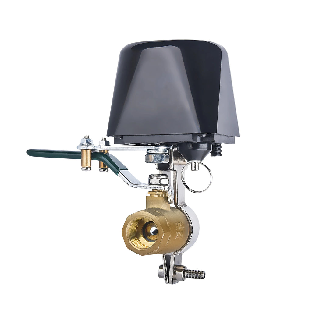 Shower Timer Shut Off Smart Water Shut Off Valve WiFi Controlled Water Shut Off Valve Electric Valve Controller with RF433mhz
