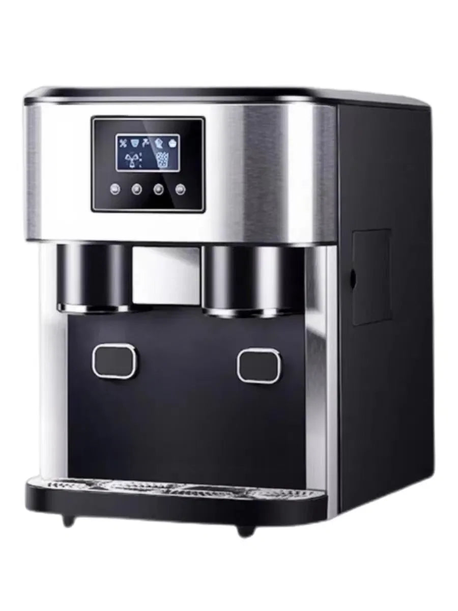 REYES 18kg Electric Water Ice Maker 15kg Storage Three Function Flake Maker for Home Use Featuring Emerson Bristol Motor