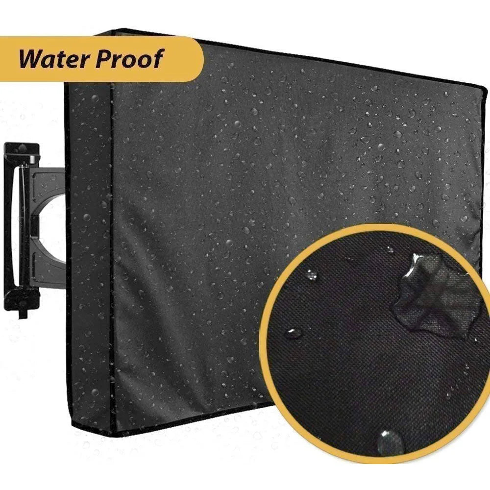 Outdoor TV Cover 22'' To 70'' Inch Weatherproof and Waterproof  TV Screen for Outside TV Enclosure Moving TV Display Protectors