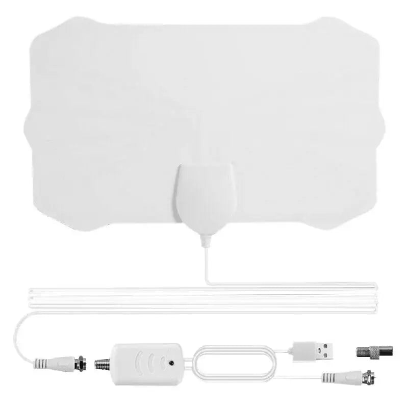 2021 Nieuwe Indoor Digitale Hdtv Antenne Tv 120 Miles Radius Versterker DVB-T2 Isdb-Tb Clear Satellietschotel Signaal Ontvanger