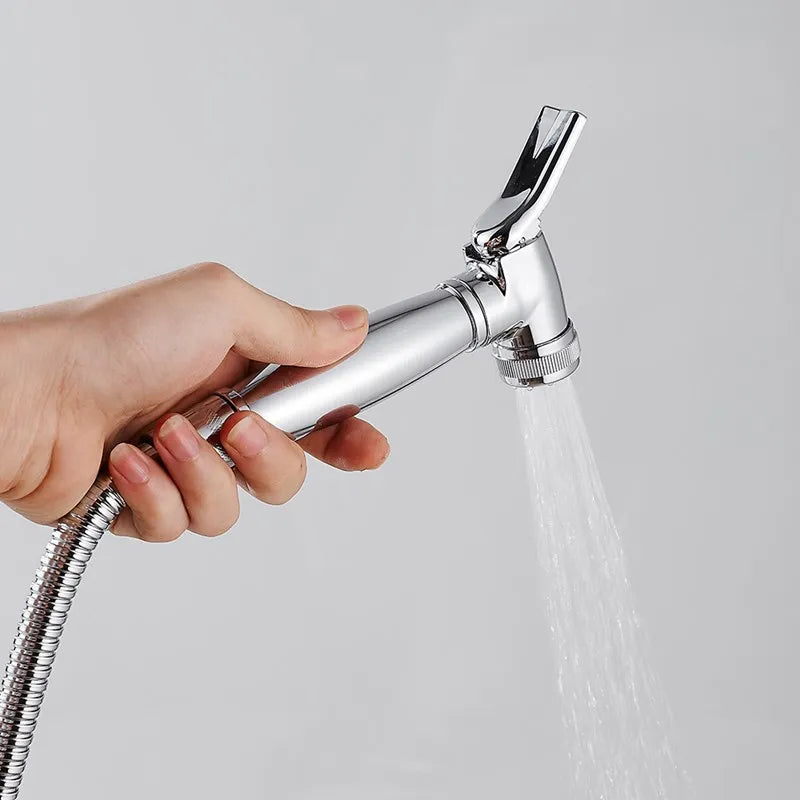 Thermostat Bidet Set Wall Mounted Bathroom Shower Toilet Portable Sprayer Kit Cold Hot Water Hygienic Shower Thermostatic Valve
