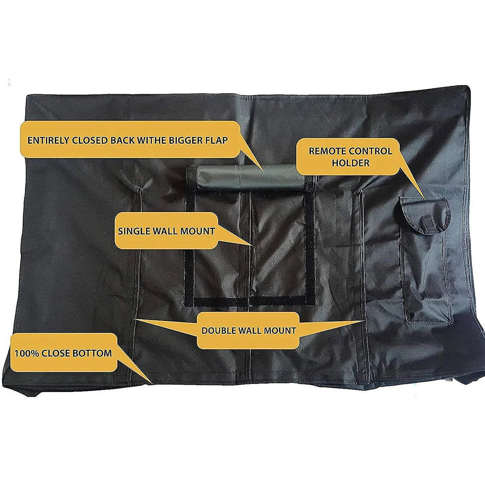Outdoor TV Cover 22'' To 70'' Inch Weatherproof and Waterproof  TV Screen for Outside TV Enclosure Moving TV Display Protectors