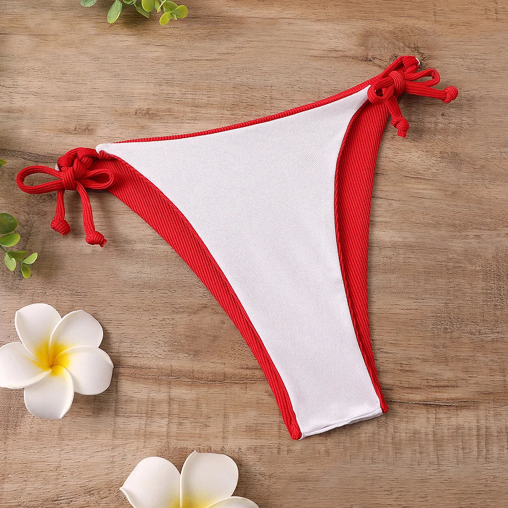 Bikini Suit Women's  Summer Beach Suit Brazil Swimsuit 2023 Sexy Women's Hot Spring Swimsuit Biquini  Ropa Mujer