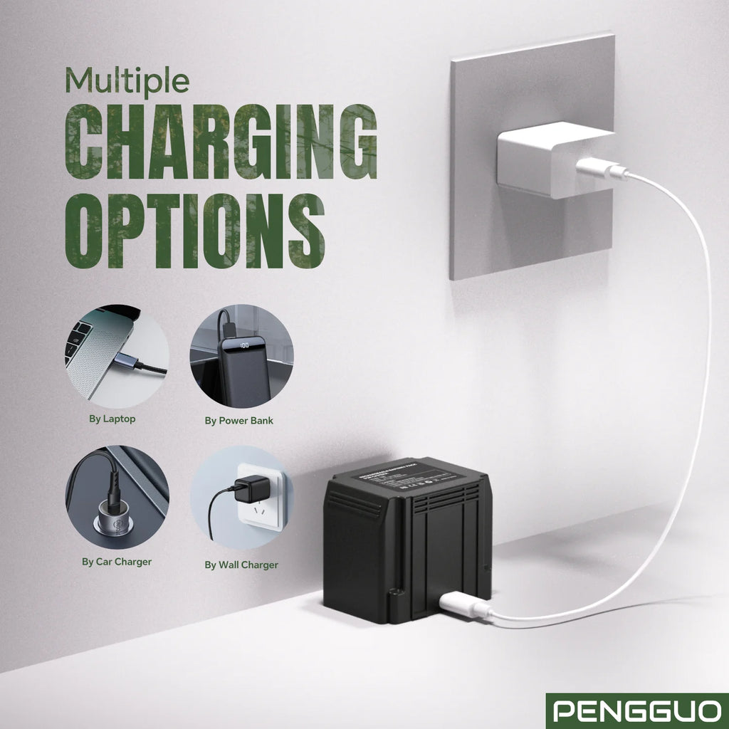 Rechargeable 7000mAh Lithium-Ion Replacement Battery for Defend Cellular Security Cameras (Factory Direct in Stock)