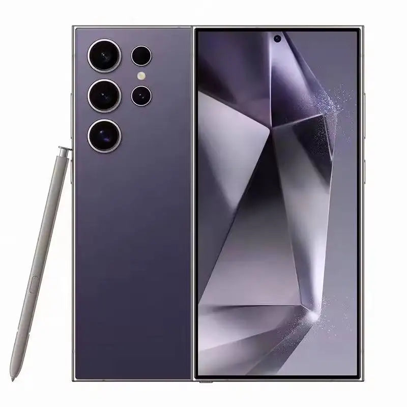 New S24 Ultra Phone Version Smartphone 4GB+128GB Android Cellphones Original Unlocked 5g Gaming Mobile Phones