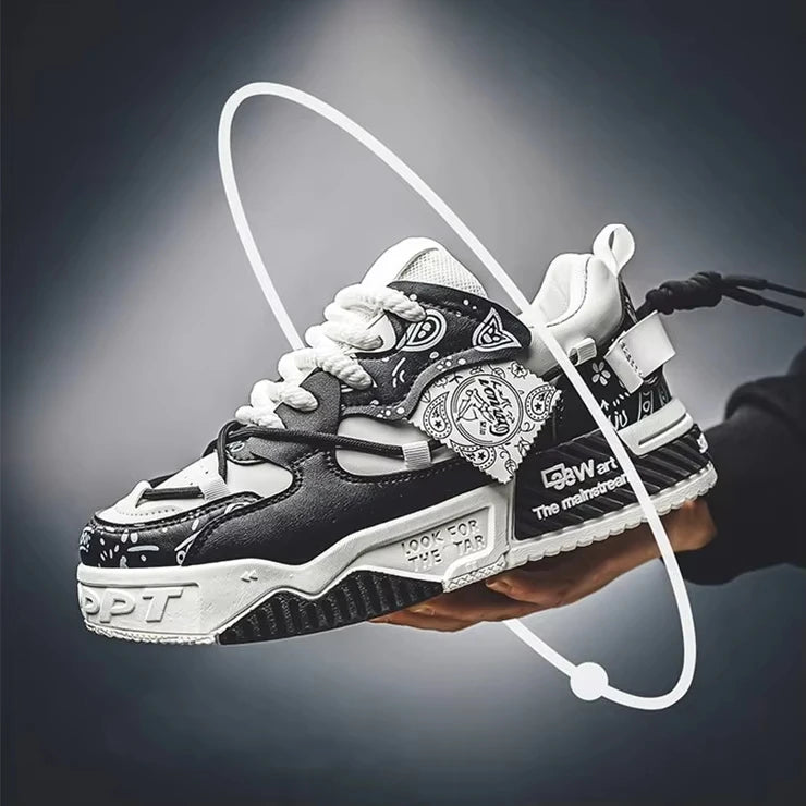 Competitive High Quality Casual Men's Skateboard Shoes Autumn Height Increasing Lace-Up Canvas Upper Lightweight Soft Sole Retro