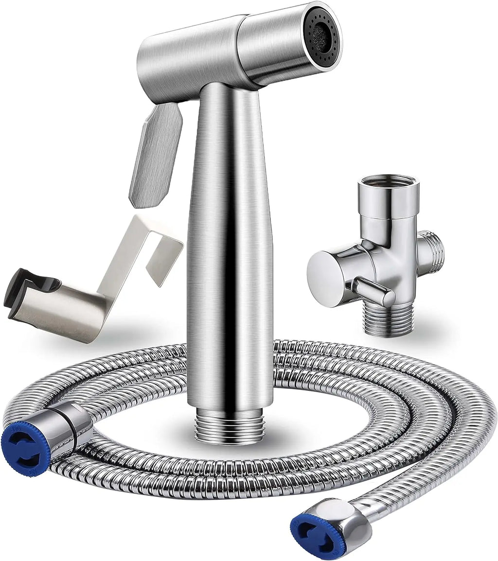 Wall-Mounted Stainless Steel Horizontal Jet Cleaner Spray Gun