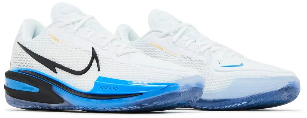 For Air Zoom GT Cut Photo Blue Mesh Basketball Shoes EVA Midsole Rubber Outsole Unisex Summer Sportwear