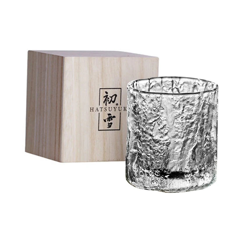 Whiskey Glasses 8oz Old Fashioned Cups Cocktail Rocks Glasses with Coasters and Luxury Box Crystal Tumblers for Scotch, Bourb