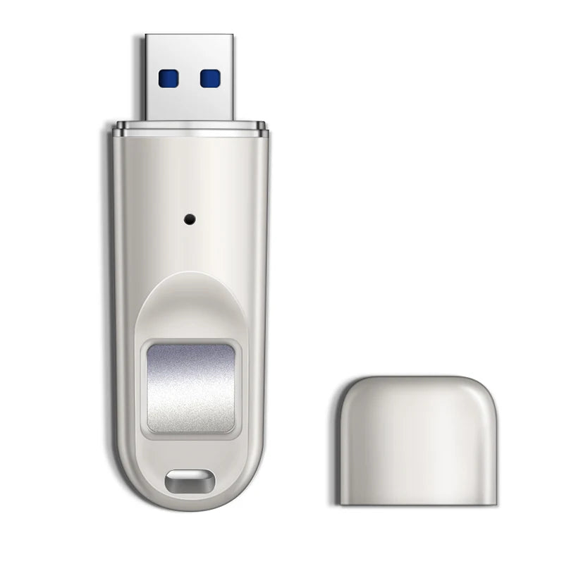 OEM Print Usb Flash Drive 64gb Fingerprint Encryption Data Stick FD069