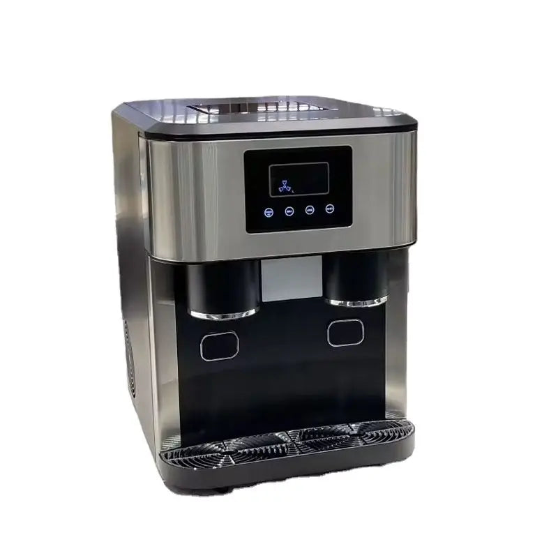 REYES 18kg Electric Water Ice Maker 15kg Storage Three Function Flake Maker for Home Use Featuring Emerson Bristol Motor