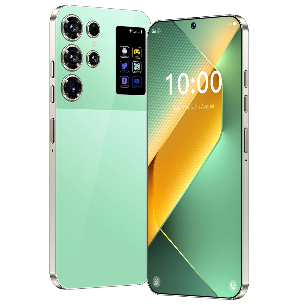 The Best Price 2025 Latest S25 Ultra Smart Phone 16G+1TB Android Hot Style Gaming Phone HD Screen 5G Cellular Cheap Phones