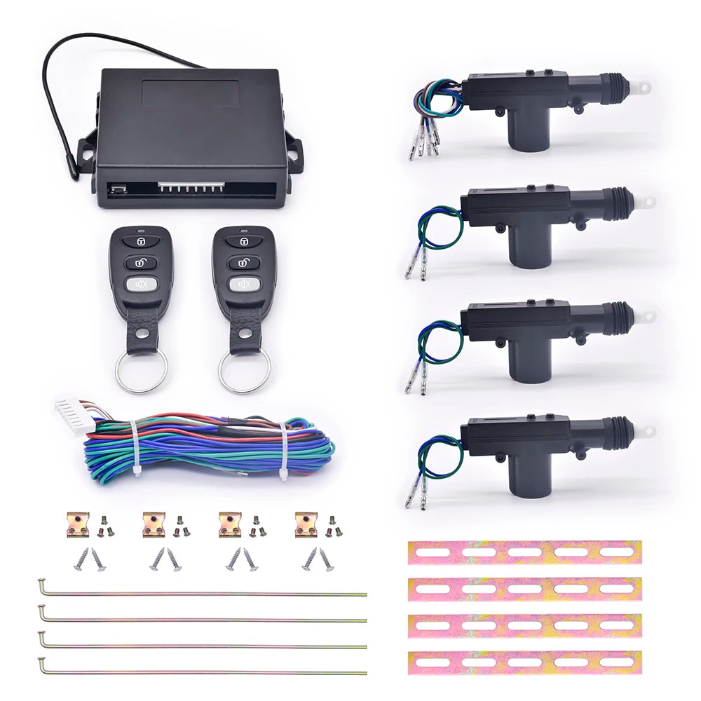 Universal Car Auto Remote Central Kit Door Lock Central Locking System for Cars With Key