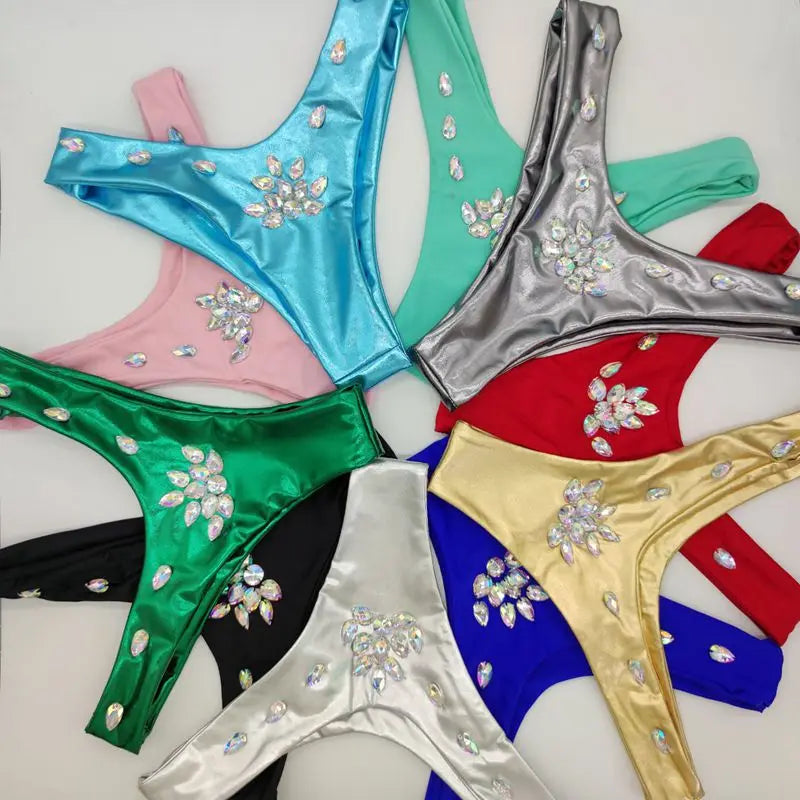 2020 10colors diamond bikini crystal bikini swimwear plus  sizes bikini rhinestone bikini swimsuit sexy  beachwear biquini