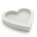 Bridal Shower Mother's Day Valentine's Day Paper Packaging Large Pink Heart Shaped Gift Box With Lid
