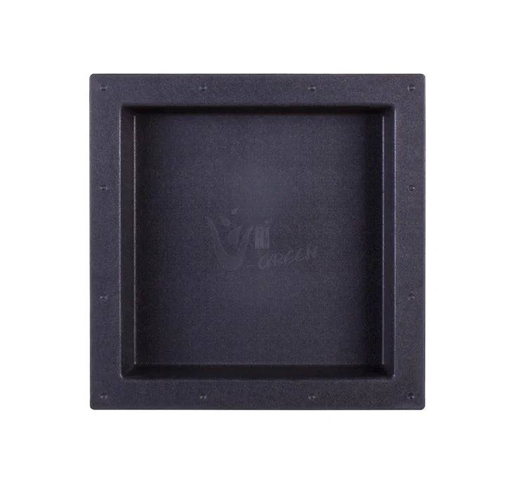 ABS 17"x17" Square Waterproof Recessed Shower Niche for Hotels & Houses