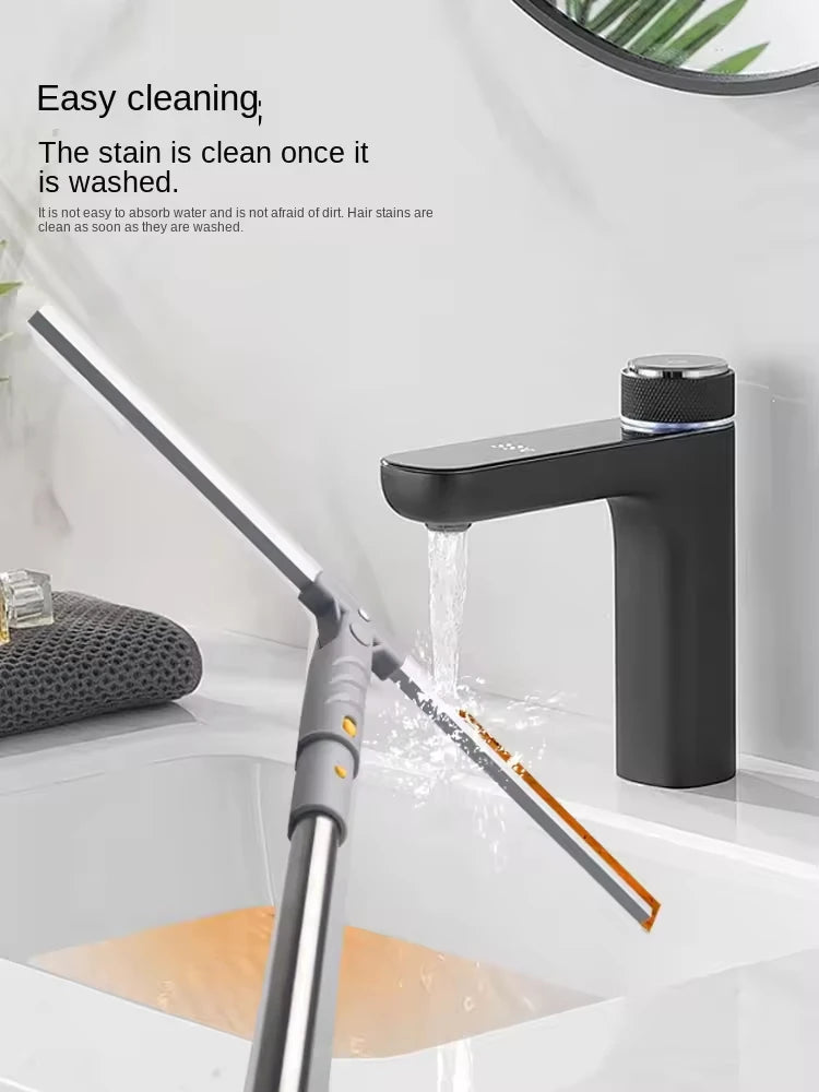 Commercial Household Silicone Cleaning Dust Push Water Scraper Plastic Floor Mop Wiper for Dust Removal Commercial Cleaning