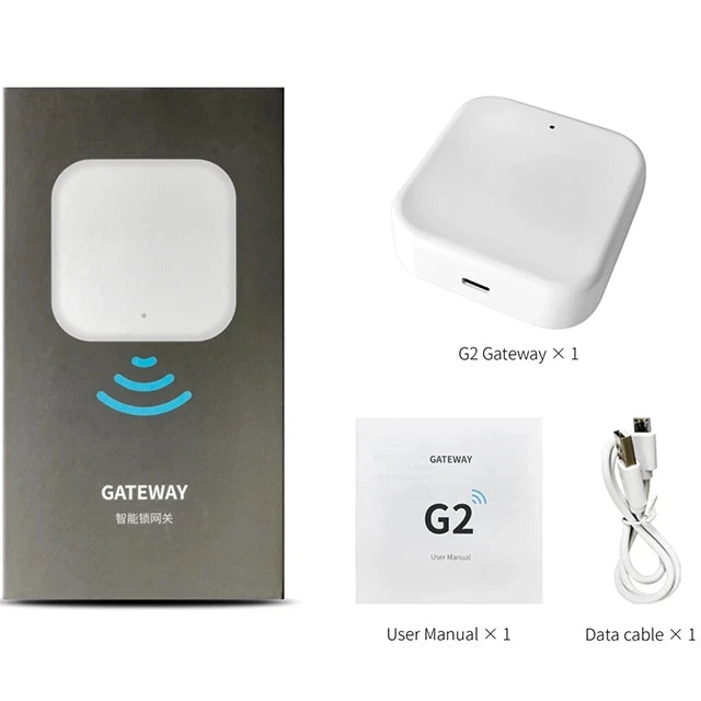 BT to WiFi Converter  TTLock APP Device Gateway Hub G2 for Remote Control  Hotel House Smart Door Lock