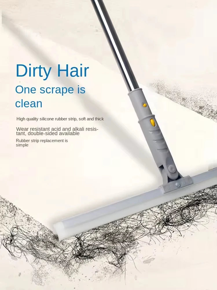 Commercial Household Silicone Cleaning Dust Push Water Scraper Plastic Floor Mop Wiper for Dust Removal Commercial Cleaning