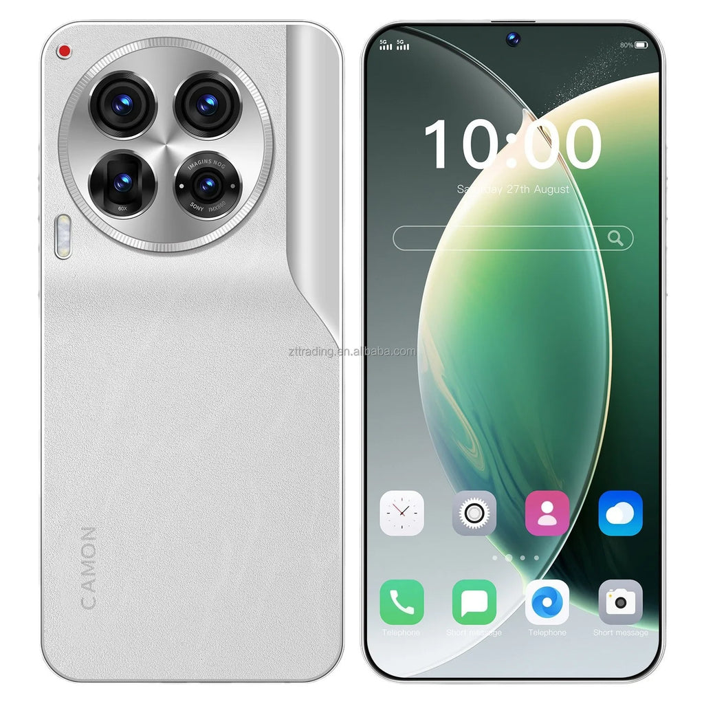 Factory Direct Sale C30 Pro 5G Smartphone 7.38 Inch Display Android 13 OS 16GB RAM + 1TB ROM Celulares Dual Cheap Phones