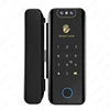 Kadonio Intelligent 3D Face ID Office Electronic Biometric Fingerprint Keyless Digital TTLock APP Smart Sliding Glass Door Lock
