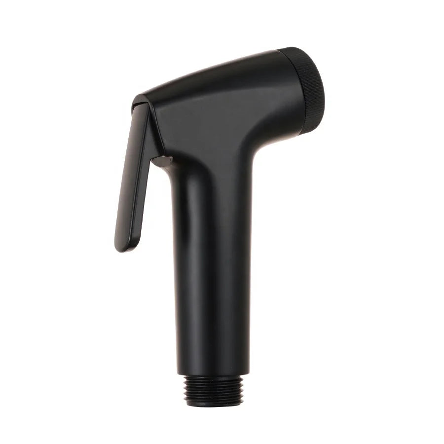 Chrome ABS Shower High Pressure Jet Cold Hot Hand Portable Black Shattaf Bidet Spray for Toilet
