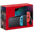 New Game  OLED 32GB Console with Neon Blue and 12 Month International Warranty